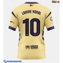 Fotballdrakt Herre Barcelona Lamine Yamal #10 Bortedrakt 2025-26 Kortermet